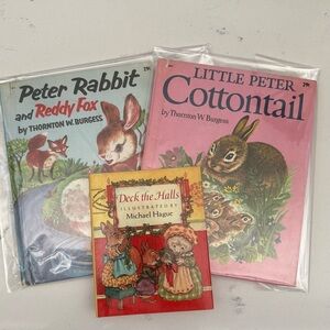Children’s Books-Lot of 3 VTG (2 Wonder Books)